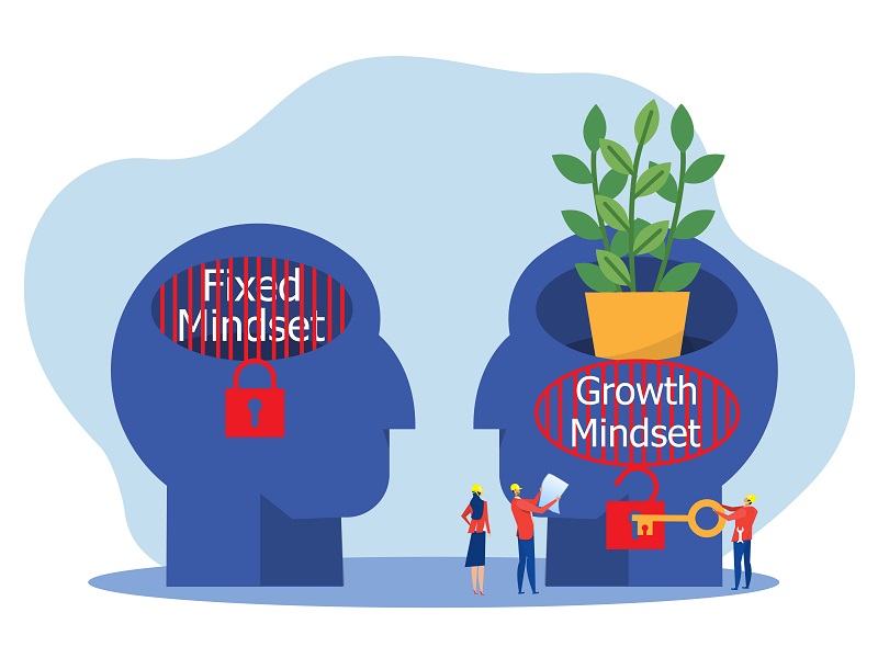 Growth mindset vs fixed mindset