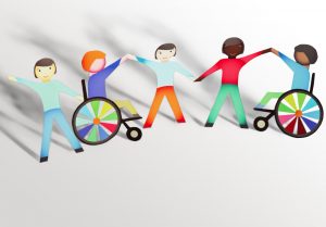Wheelchair and LGBTQ paper dolls